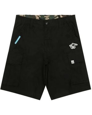 Aape By A Bathing Ape Short À Poches Cargo - Noir