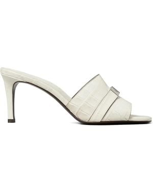 Tory Burch Leelee Heeled Mules - White