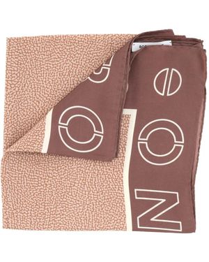 Borbonese Printed scarf - Rosa