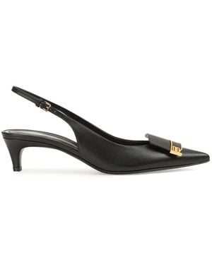 Sergio Rossi Evolv Leren Pumps - Zwart