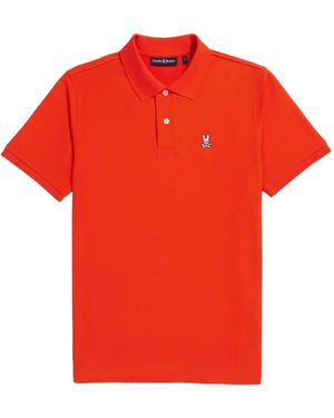 Psycho Bunny Polo En Piqué - Red
