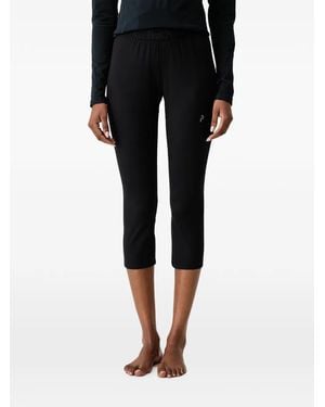 Peak Performance Spirir Cropped-Skihose Mit Logo - Schwarz