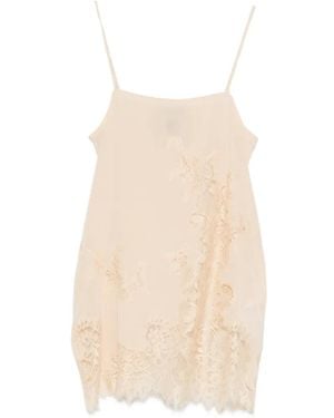 Semicouture Lace Top - White