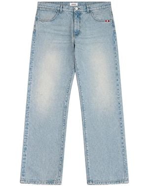 AMISH James Faded Jeans - Blue