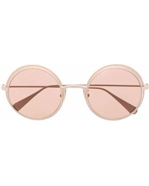 OMEGA EYEWEAR Occhiali Da Sole Tondi - Rosa