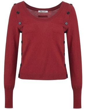 Ports 1961 Pullover mit Knöpfen - Rot