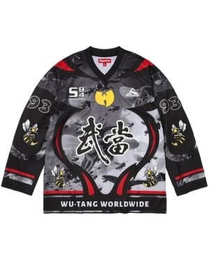 Supreme X Wu-Tang Clan Long-Sleeve T-Shirt - Black