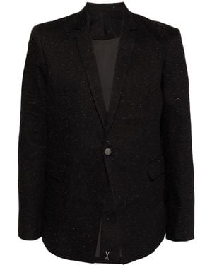 Boris Bidjan Saberi Denim Suit - Black