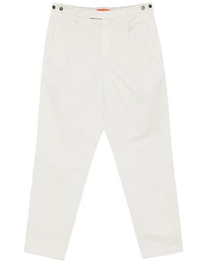 Barena Pleated Masco Trevo Trousers - White
