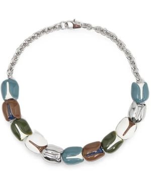 Bimba Y Lola Tulip Chain Necklace - Metallic