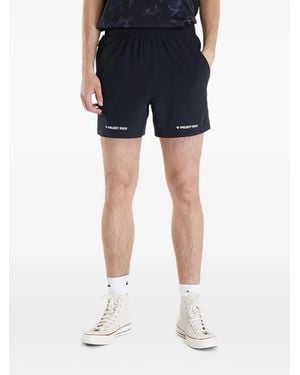 Under Armour Project Rock Ultimate 5 Sportshorts - Blau