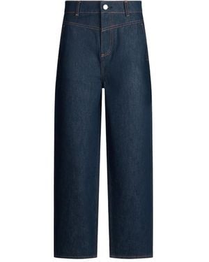 Liu Jo Logo-Patch Jeans - Blauw