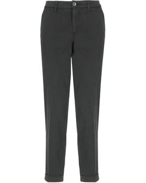 Fay Zip-Pocket Pants - Gray