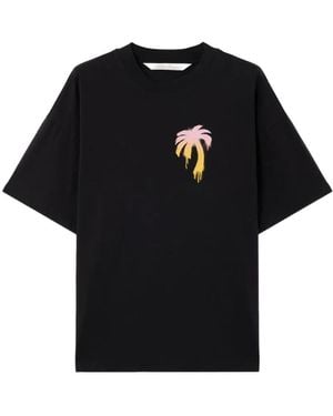 Palm Angels I Love Pa Graphic T-Shirt - Black