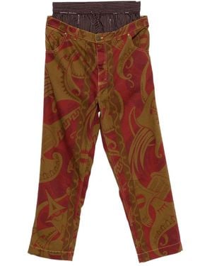 Vivienne Westwood Builder Jeans - Braun