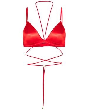Maison Close French Kiss Triangel-Bh - Rot