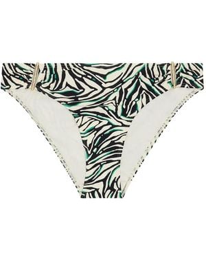 Aubade Slip Bikini Tropical Splash - Bianco