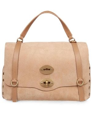 Zanellato Borsa Tote Postina Re Jones - Neutro