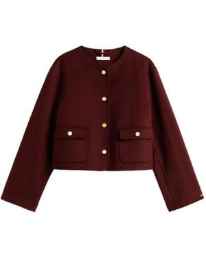 Tommy Hilfiger フラップポケット ジャケット - レッド