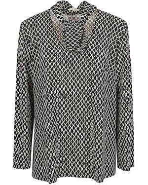 Siyu Printed Blouse - Grey