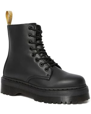 Dr. Martens Leather Combat Boots - Black