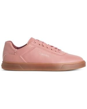 Calvin Klein Brooke Logo-Detail Trainers - Pink