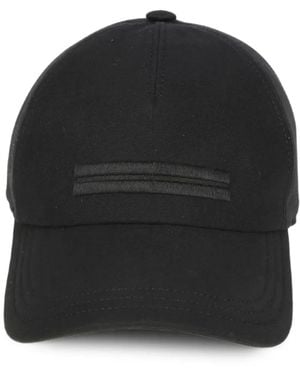 ZEGNA Embroidered Baseball Cap - Black