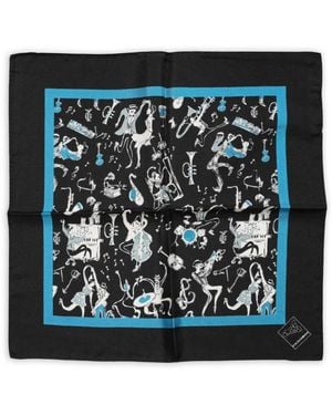 Dolce & Gabbana Silk Handkerchief - Black