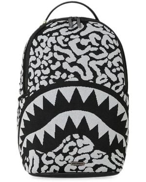 Sprayground Zaino Riflettente Tactile Technique - Bianco