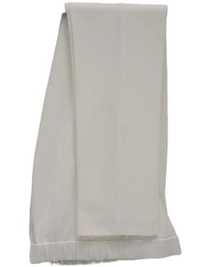 Emme Chinos Pressed-Crease Trousers - Grey