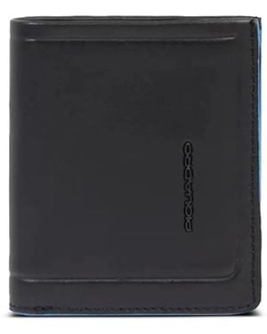 Piquadro Leather Wallet - Black