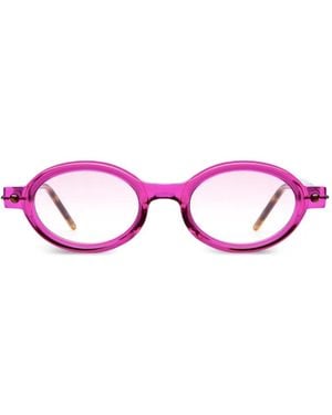 Kuboraum P6 Round-Frame Sunglasses - Pink