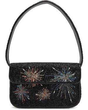 STAUD Sac Porté Épaule À Ornements - Noir