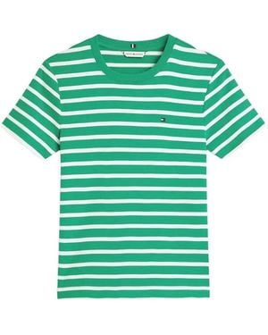 Tommy Hilfiger Striped T-Shirt - Green