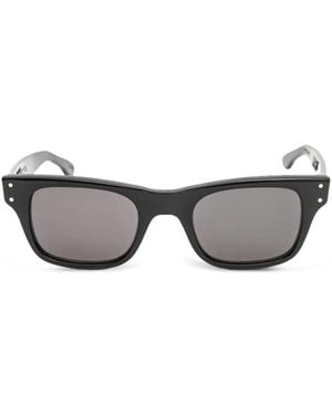 JULIUS TART Boeing Rectangle-Frame Sunglasses - Grey