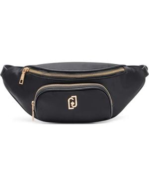 Liu Jo Charm-Detail Belt Bag - Grey