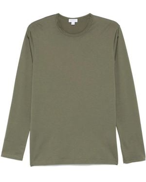 Sunspel Cotton T-Shirt - Green