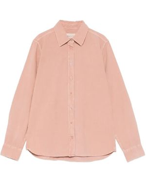 GANT Corduroy Long-Sleeve Shirt - Pink