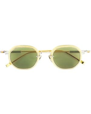 Sato Eyewear Toliman Ii Geometric-Frame Sunglasses - Green