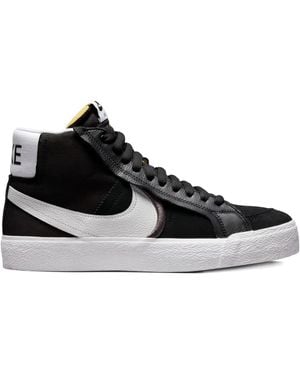 Nike Sb Zoom Blazer Mid Premium Plus Trainers - Black