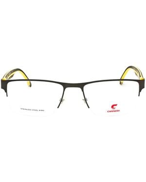 Carrera Rectangle-Frame Glasses - Black