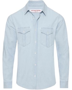 Orlebar Brown Coloburn Shirt - Blue