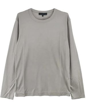 Omar Afridi T-Shirt Met Lange Mouwen - Grijs