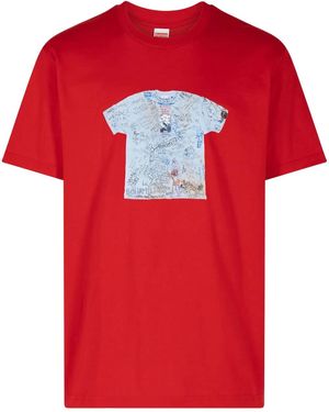 Supreme 30Th Anniversary First Tee T-Shirt - Red