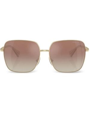 Polo Ralph Lauren Square-Frame Sunglasses - Metallic