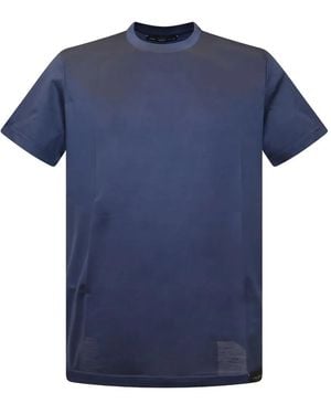 Low Brand Crew-Neck T-Shirt - Blue