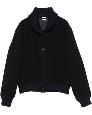 Aspesi Shawl-Collar Jacket - Black