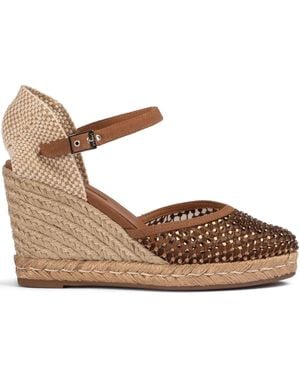 Le Silla 100Mm Gilda Espadrilles - Brown