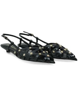 Emanuélle Vee Sandalen Mit Nieten - Schwarz