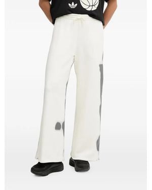 adidas Pantalones Con Logo - Blanco